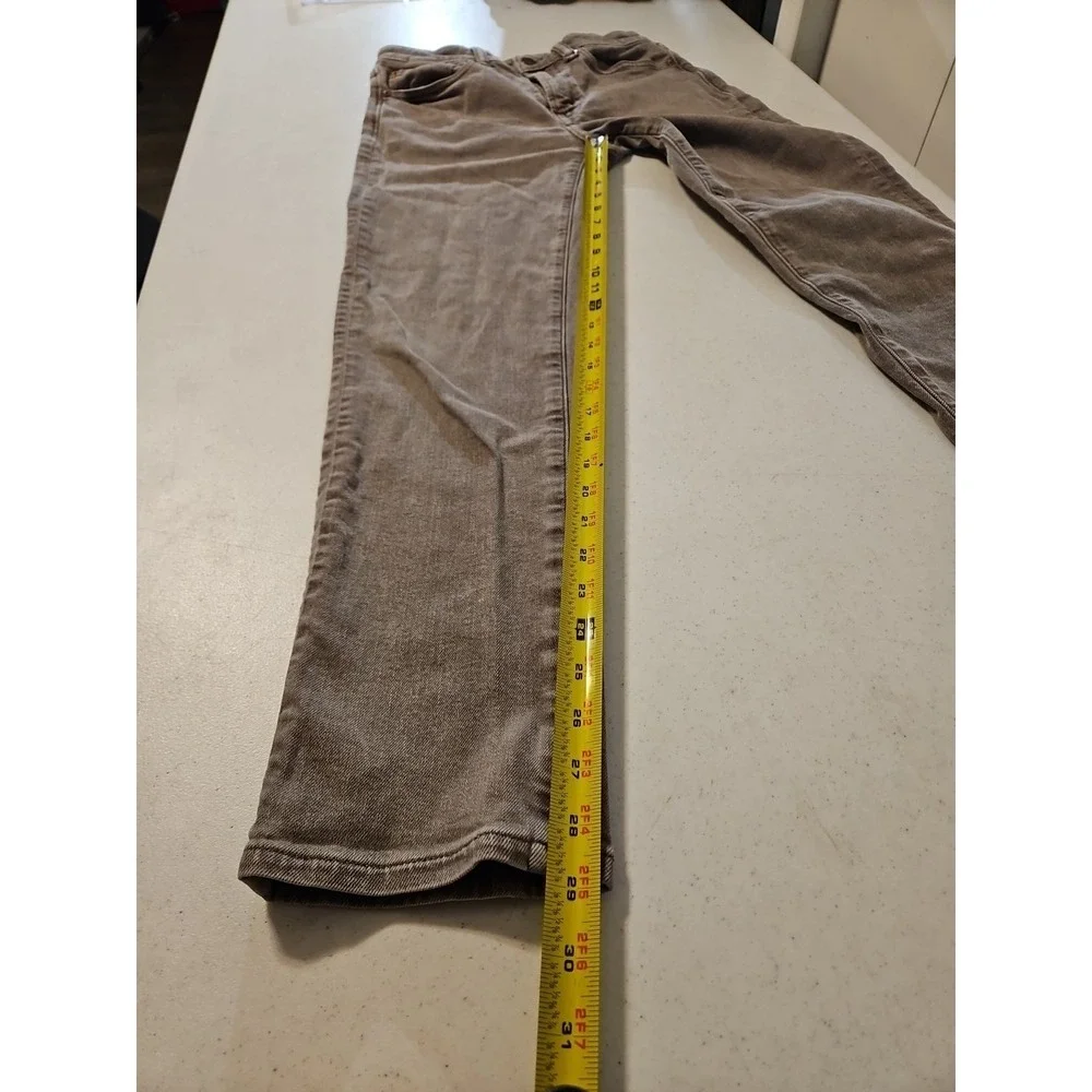 American Eagle Mens‎ Jeans Brown 28x32  Easy Flex Stretch Denim Jean (A1255) - Picture 9 of 10